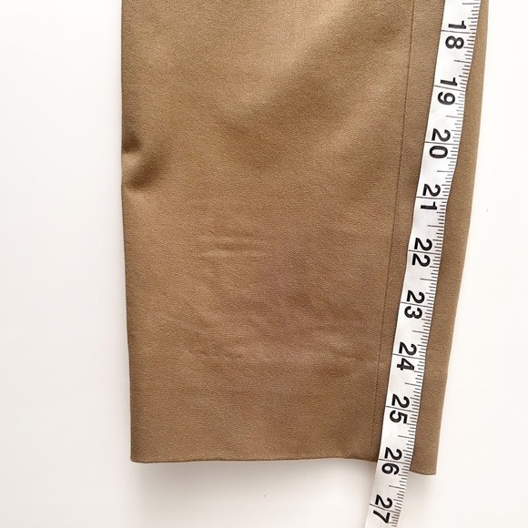 Everlane Tan/Brown bi-Stretch Cotton Pull On Pant Trouser - Size 2 - Picture 4 of 7